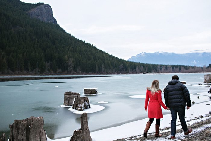 couple on ice