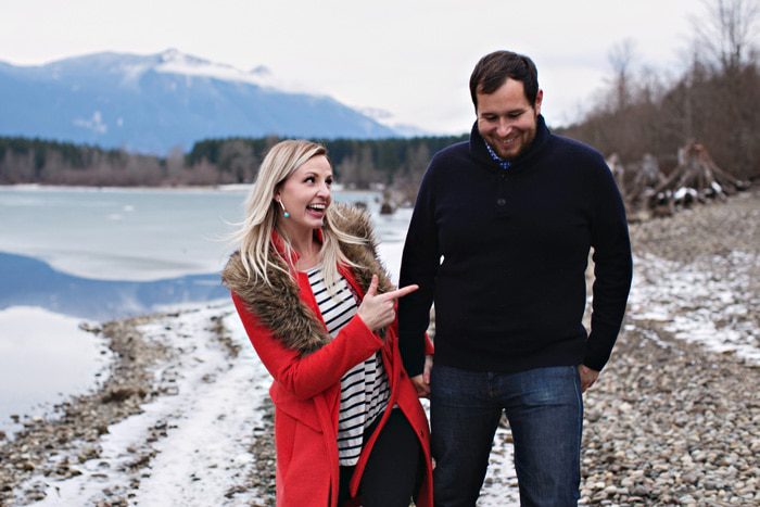fun engagement photos
