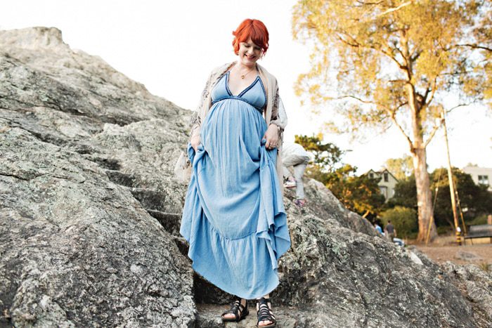 relaxed maternity